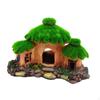 Aquarium Decor Decoration Aquatic Plant Shelter Moss House for Micro Landscape Turtle