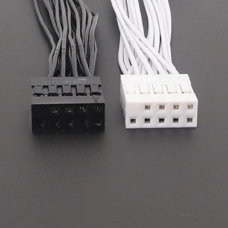 9Pin Motherboard Switcher Splitter Cable Computer Motherboard Extension Cable 9 Pin 1 Female to 2 Male Y Splitter