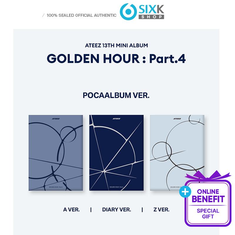 [Предзаказ] ATEEZ [ЗОЛОТОЙ ЧАС] : Часть 4] АЛЬБОМ ФОТОКАРТ ВЕРСИЯ. (Онлайн-преимущество)