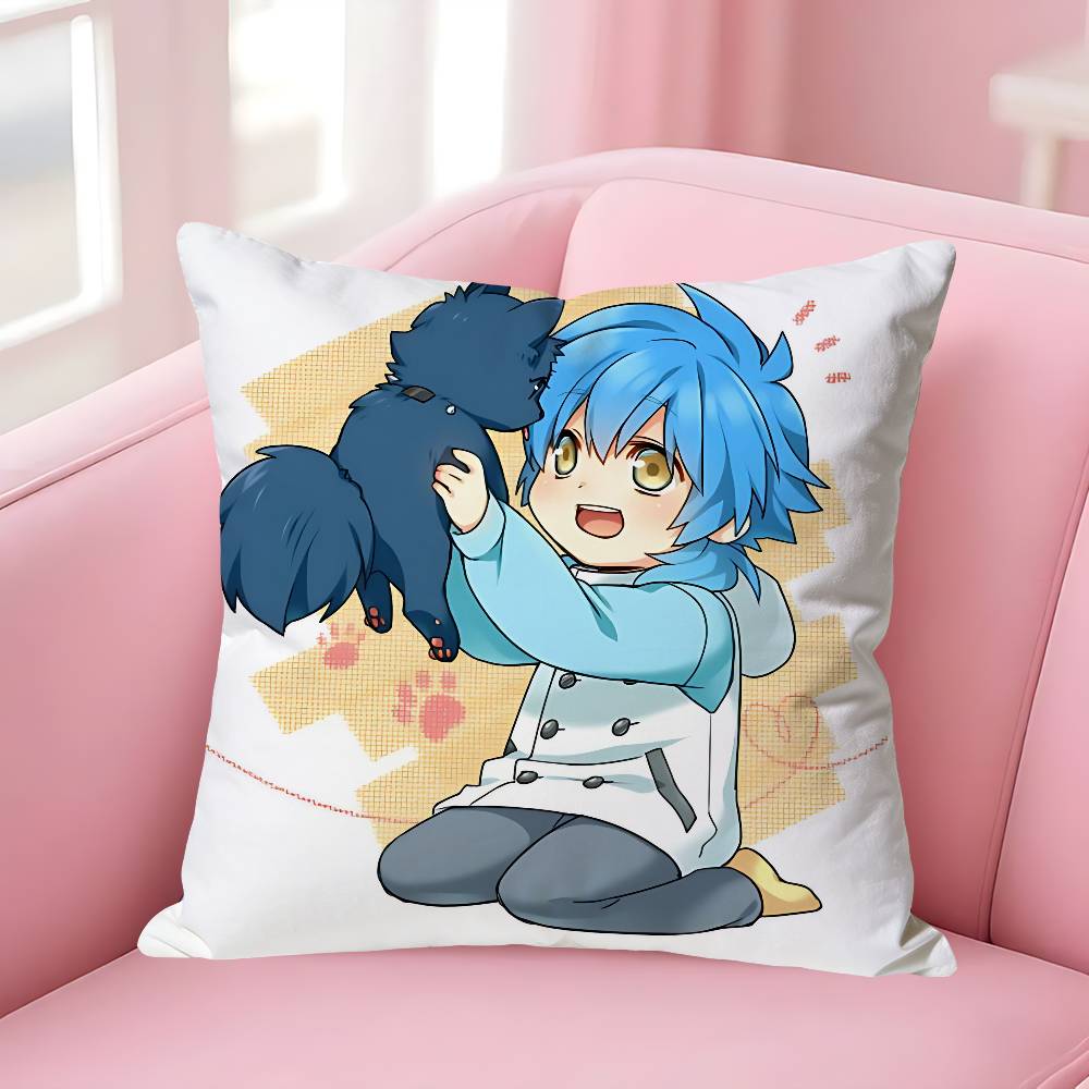 Chibi AAoba SSeragaki Pillow Cases for Bedroom Living Room Sofa Home Decor Polyester Cushion Cover with Zipper