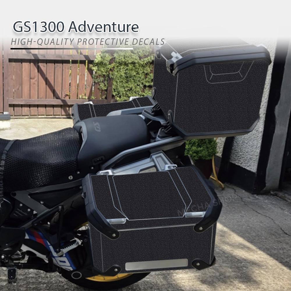 For R1300GS Adventure 2025 2026 Top Case Motorcycle Suitcase Stickers Protective PEVA Frosted Anti-slip Sticker