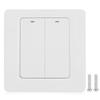 2-Way Wall Switch Panel Support for Alexa / for Google Voice Control   for Tuya Zigbee