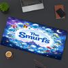 Blue Smurfs Print Mouse Pad, for Keyboard Pad Laptop PC Mat for Office Home Use, Desk Decor, Perfect Birthday Gift for Gamers