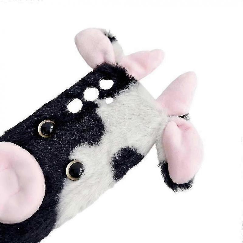 Case for Samsung Galaxy A04E Fluffy Cartoon Cow - Soft Fuzzy Cover ...