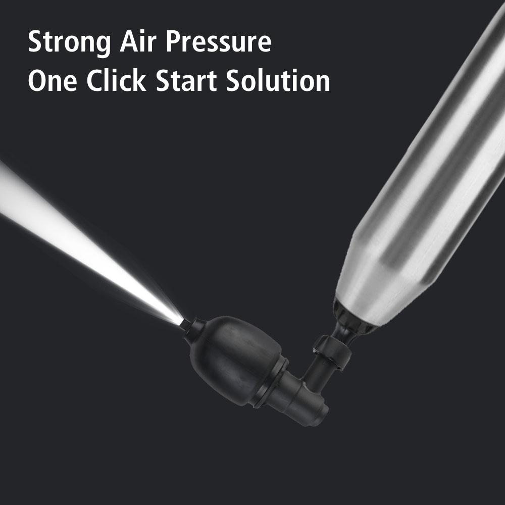 Sewer Pipe Unblocker Air Drain Blaster for Bath Toilets Bathroom Kitchen Cleaning Tool Toilet Plunger High Pressure Drain Plunger Dredge Clog Remover