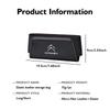 PYGO1 Car Seat Side Pocket Organizer Leather Storage Pouch Phone Glasses For Citroen C4 C3 C5 C1 C2 C6 VTS C4L DS3 DS4 DS5 Grand