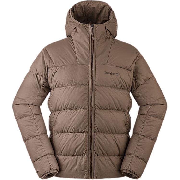 Timberland Goose Down 800 Fill Hiking Outdoor Warm Water-Resistant Hooded Long Sleeve Down Jacket Men Outerwear A6MMB-BK0