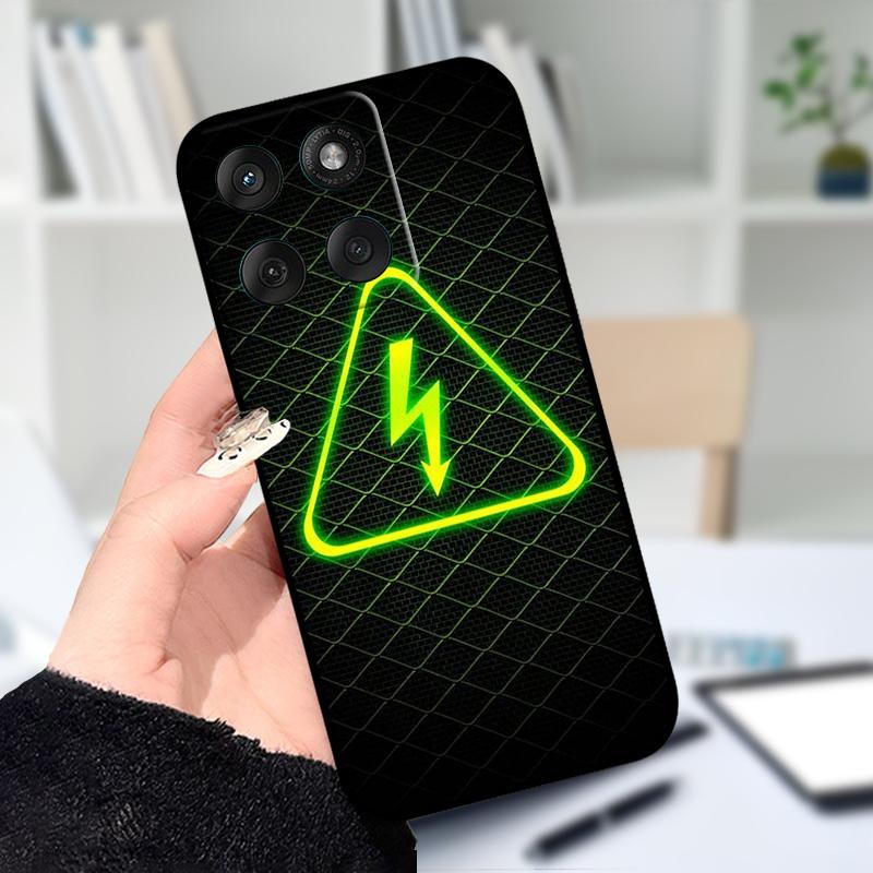 Для Motorola Edge 60 Fusion Мягкий чехол XT2503-4 Милый мультяшный силиконовый TPU чехол для телефона Для Moto Edge 60Fusion 5G Защитный Fundas