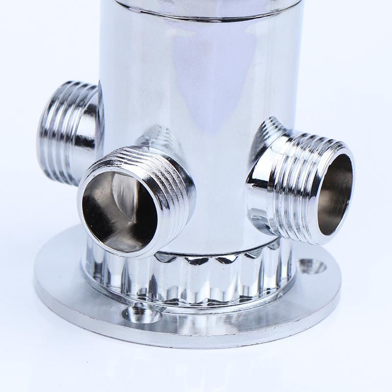 Солнечный водонагреватель Смесительный клапан Горячий Холодный Смеситель Ручка Переключатель 3-ходовой Клапан для смесителя для ванной Комната Душевой Разветвитель Соединитель