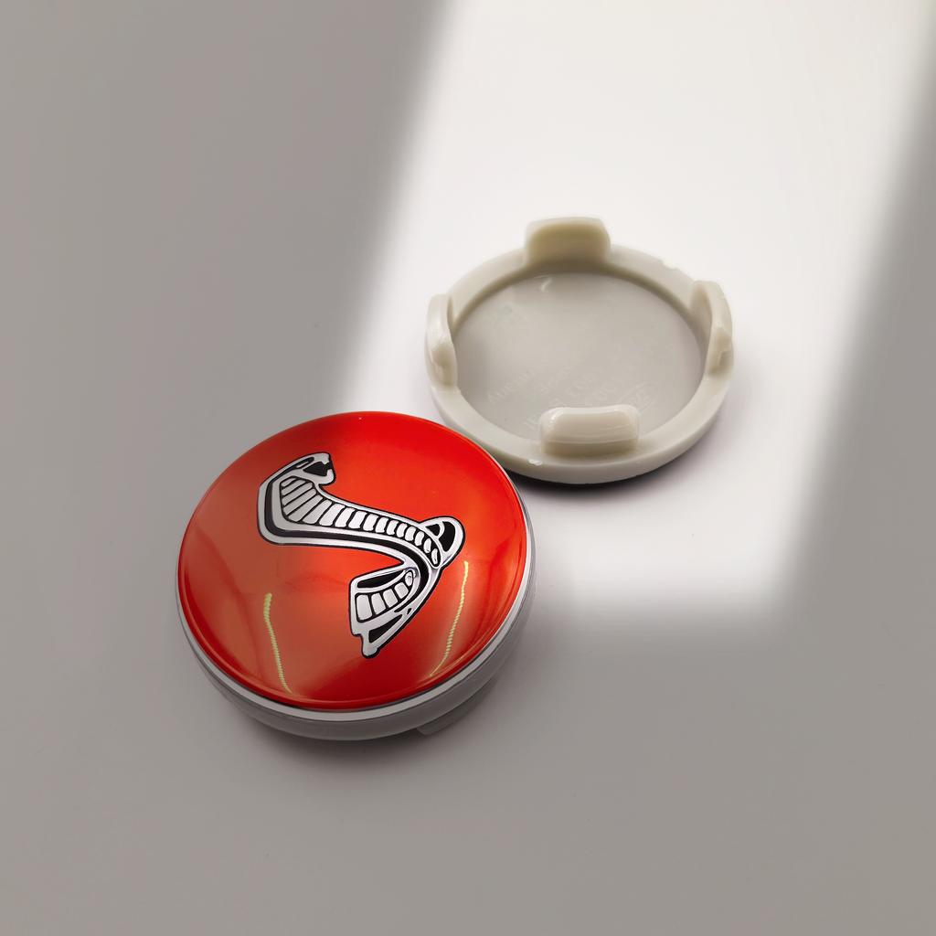 ZLKQ1 4pcs fiat ForFord Car emblem Wheel hub Center Cap Badge covers sticker Decals 54/56/60/62/65mm Styling accessories