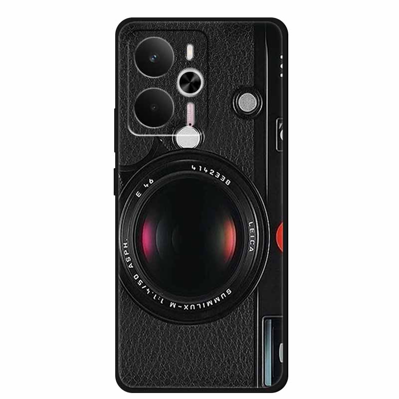 For Realme 14 5G Case Realme14 Coque 6.67" Black Silicone Soft TPU Phone Case For Realme 14 2025 Back Cover Case Shell Funda Cat