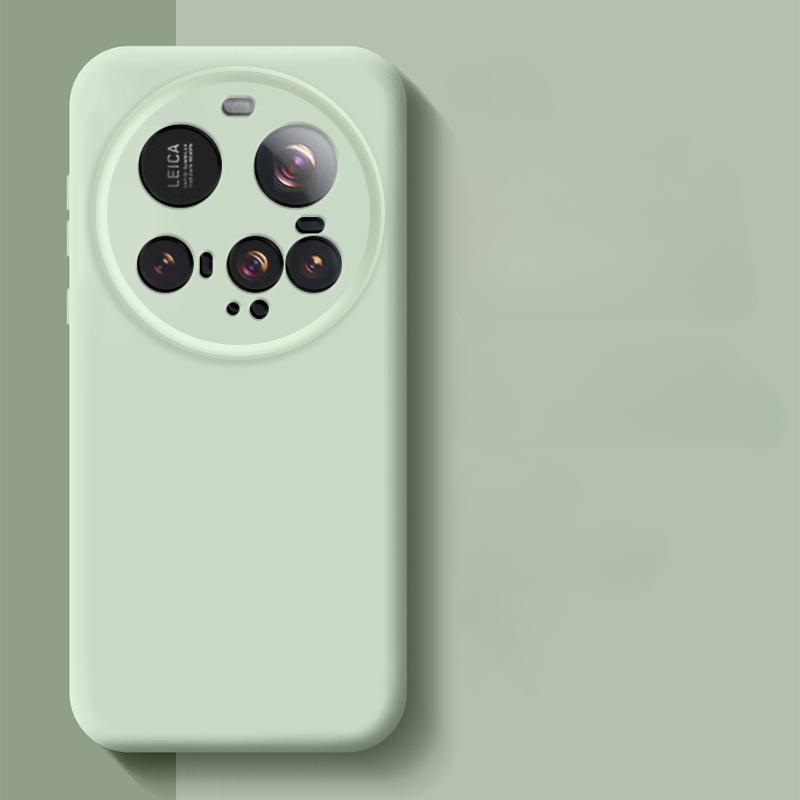 Для Xiaomi 15 Ultra Чехол из жидкого силикона Однотонный Матовый Мягкий Бампер Чехол для телефона для Xiaomi 15 Pro 14 Ultra 13 Pro Чехлы