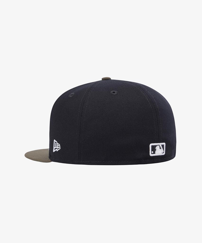 New Era Кепка MLB La Dodgers Базовая Приталенная Темно-синий/Мох 15131701