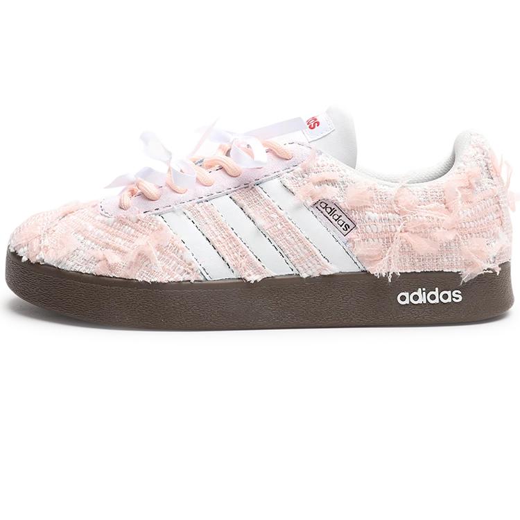 adidas Vl Court Classic Устойчивые к истиранию Устойчивые к истиранию Низкие кроссовки Армии Германии Унисекс JS3003(Команда-VAM)-Случайные упаковочные пакеты