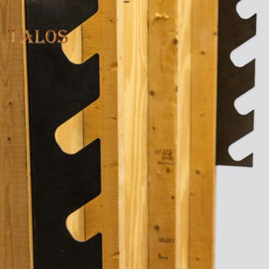 1 пара органайзеров для садовых инструментов, стойка для хранения, грузоподъемность 100 фунтов, настенное крепление, металлическая подвесная полка для хранения садовых инструментов