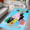 Custom personalization Barbapapa Area Rug - Perfect For Kitchen, Bathroom,Laundry Room Decor Large Size Available,Gift All Seasons