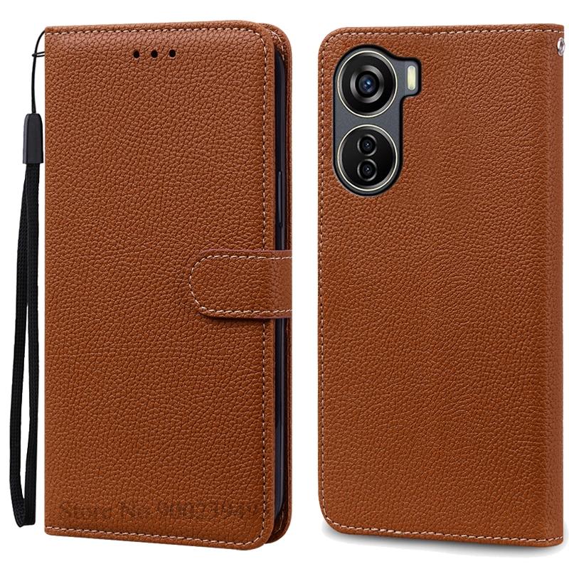 Для ZTE Blade V40 Design Чехол Кошелек Кожаный Чехол-книжка Для ZTE Blade V40 Design Чехол Подставка Книжка Чехол Coque Fundas