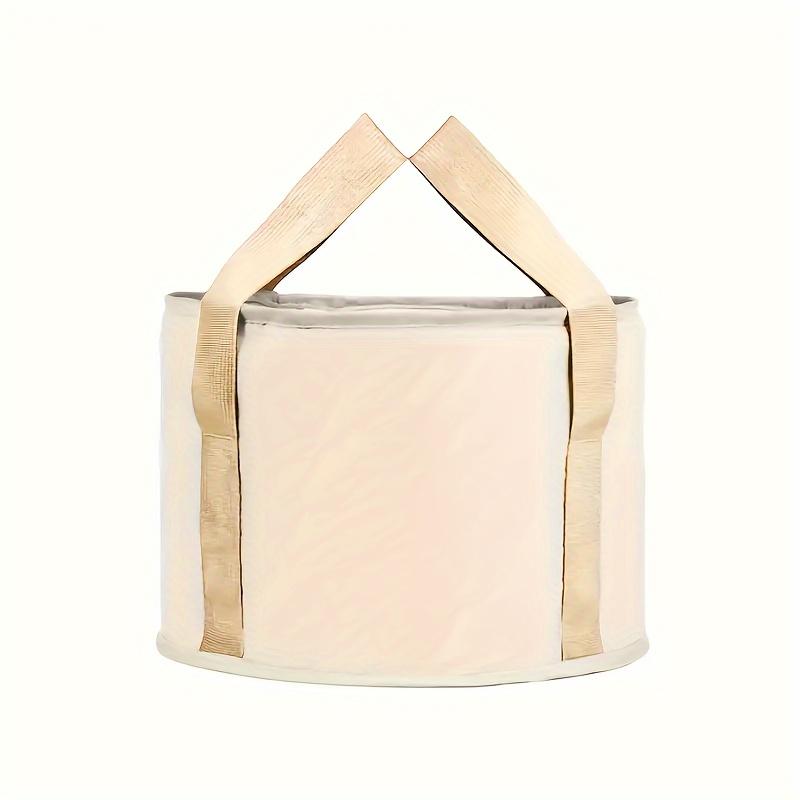 1 шт. Складная ванночка для замачивания ног - Изолированный таз для путешествий/дома, Портативное спа-ведро с ручками | Без питания, Без запаха