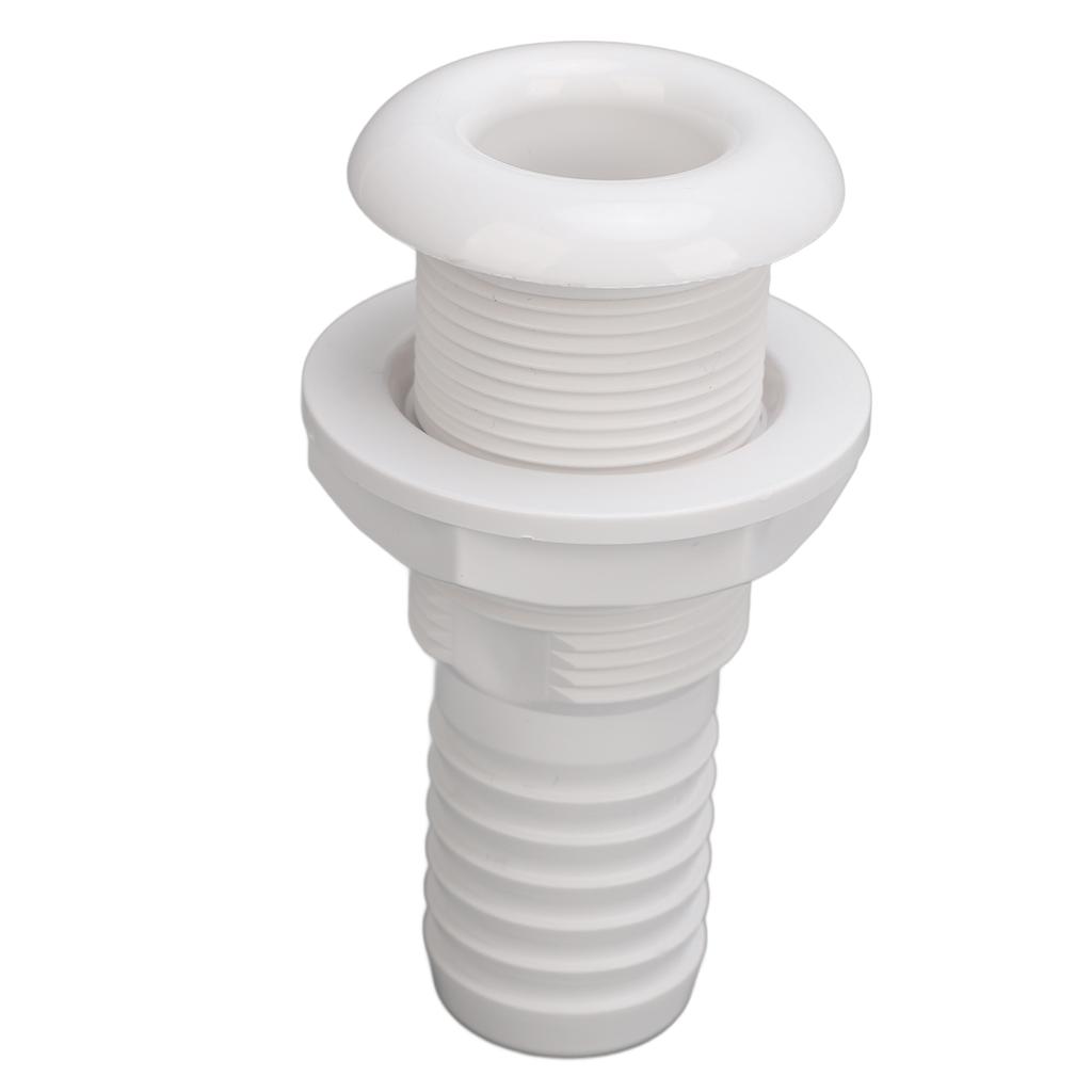 Boat Through Hull Connector 29mm Outlet Drainage Straight Drain Outlet Fittings Boat Plumbing Fittings