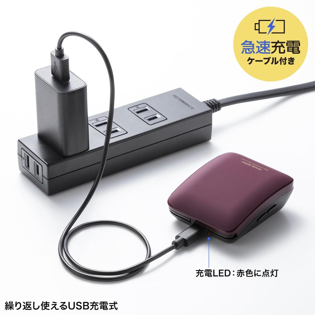 Sanwa Supply Silent Bluetooth Mouse MA-BBS526R (5 Buttons)