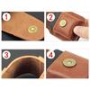 Portable Lighter Case Compact Firelighter Holder Lighter Cover PU Material Durable Holder for Lighter Practical Solution