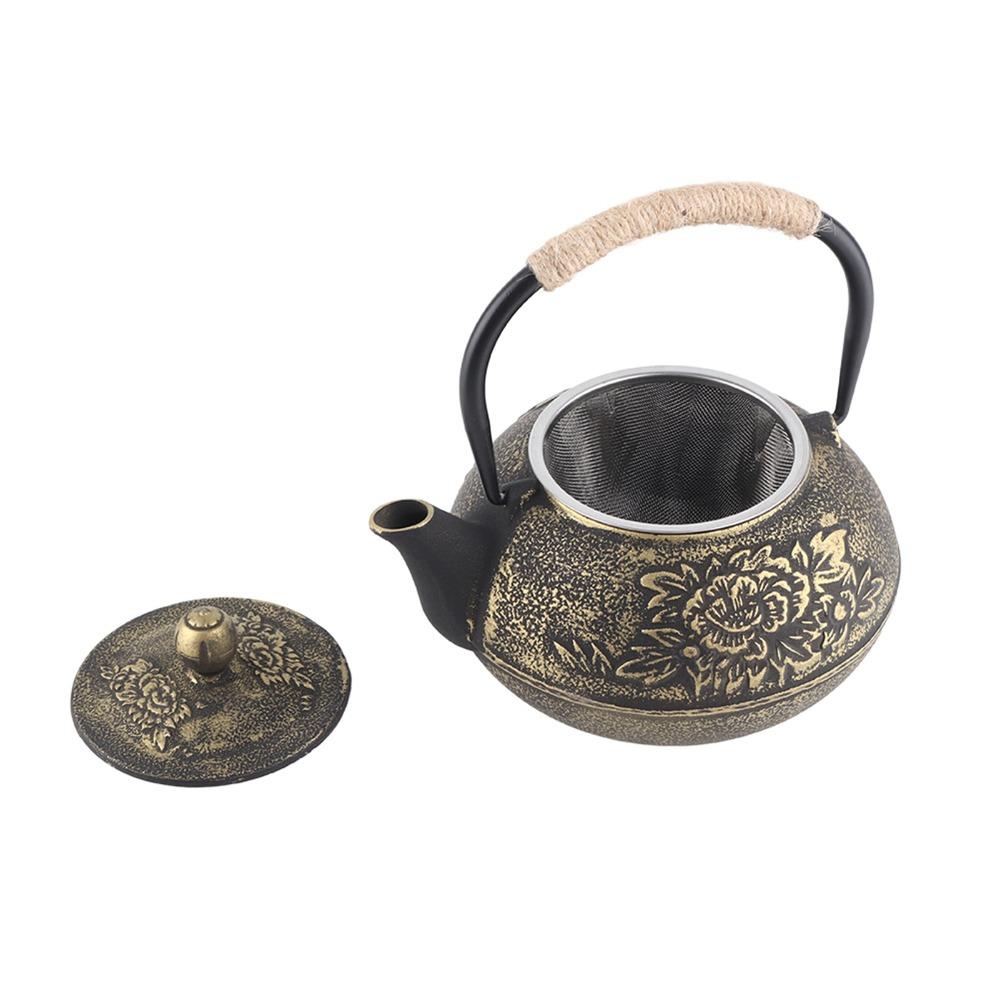 Strainer Included Cast Iron Teapot 800ml Capacity Japanese Tea Pot Tea Pot For Herbal Brews