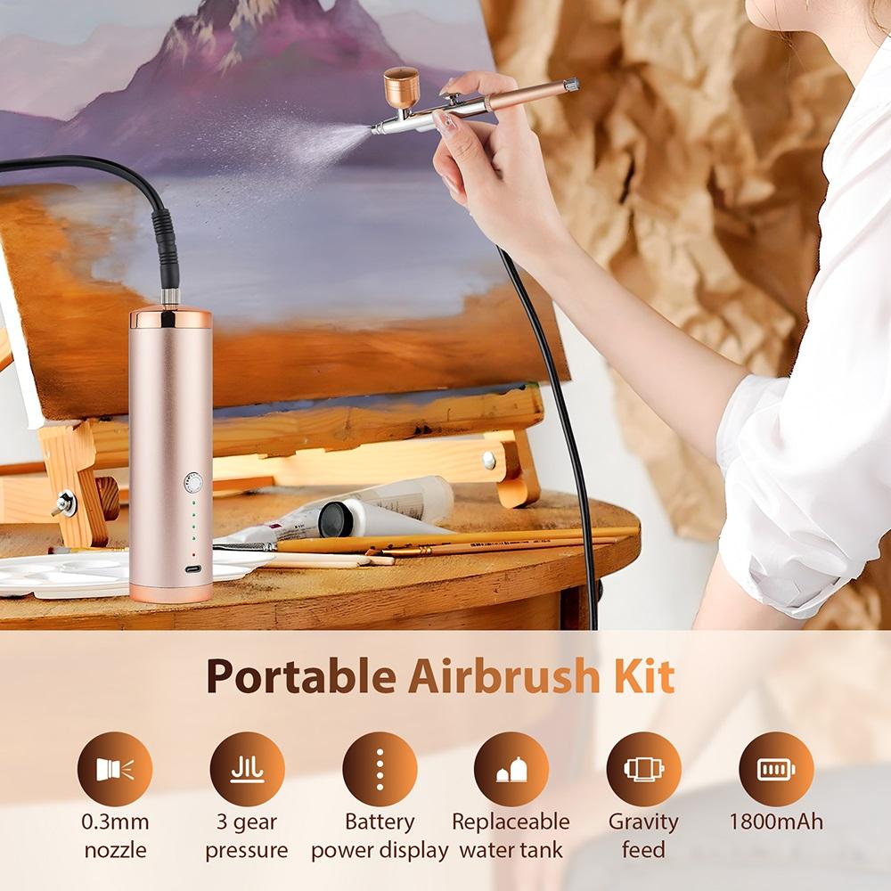 150 см Воздушная трубка Портативный аэрограф для ногтей Компрессор Аэрограф для краски для ногтей Макияж Торт Кондитерское дело Живопись Распылитель Парикмахер Краска для волос