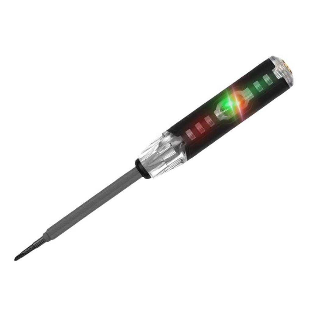 Multipurpose Screwdriver Voltage Tester Current Detector with LED Display Suitable for Electrical Work Easy Maintenance