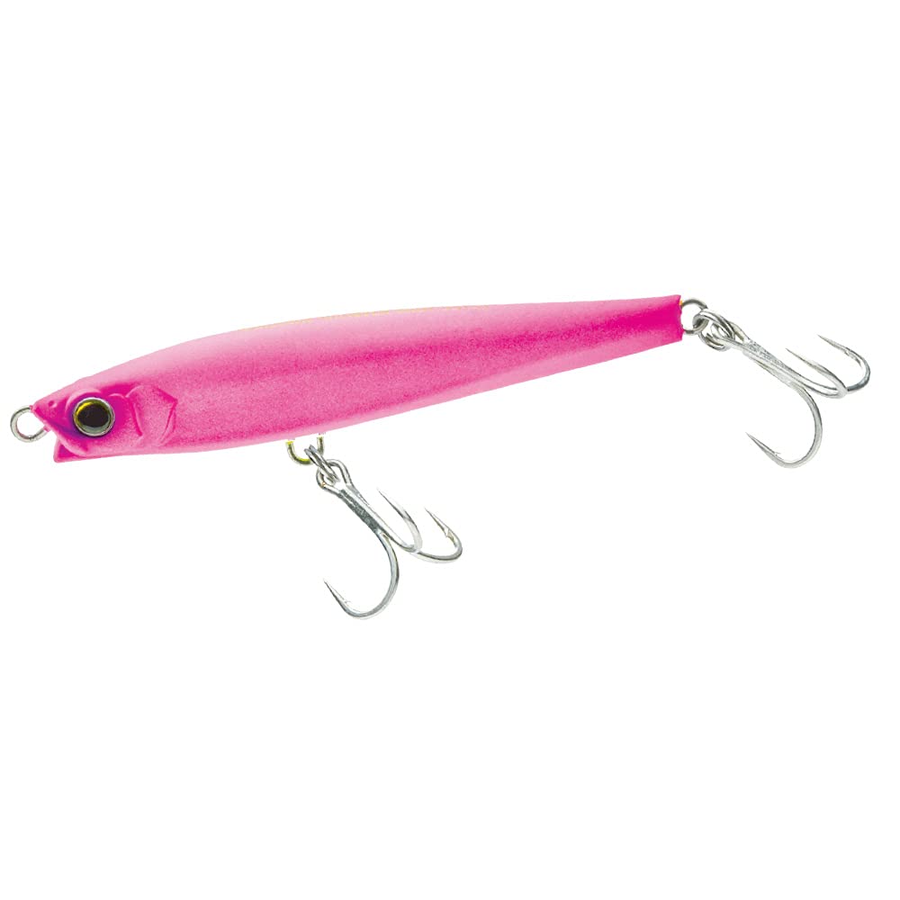DUEL Hardcore Monster Shot Sinking Pencil Lure Long Cast Matte Pink Saltwater Freshwater (S) - - 95mm, Weight 40g, F1196-MP (Fishing Tackle, Fishing,
