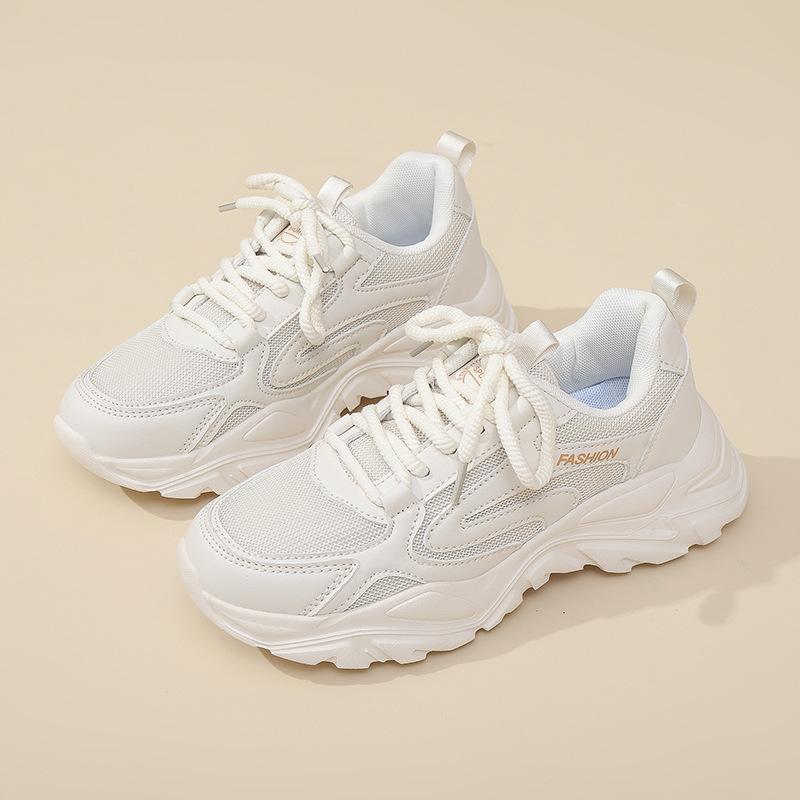 Новая женская модная обувь для пап, сетчатая дышащая спортивная обувь, повседневная амортизирующая обувь для путешествий, женская обувь для ходьбы на открытом воздухе