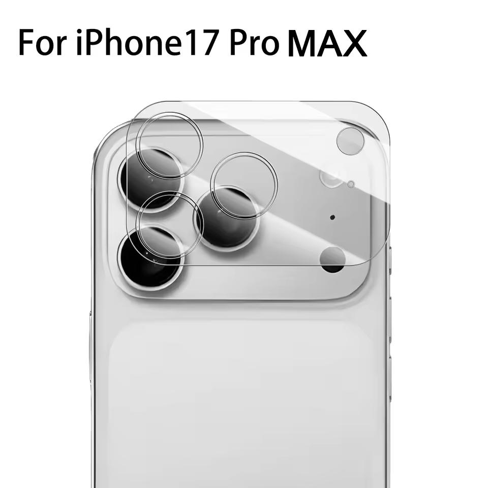 3PCS Full Coverage Camera Lens Soft Nano-Glass For iPhone 17 Pro Max 17 Air Anti-scratch Lens Protective Film For iPhone 17 Pro