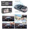 Full HD 1080P 3 Camera Dash Cam For Car 2 Inch Screen Dashcam Black Box Driver Video Recorder CAR DVR Rear Camera Car Accessorie