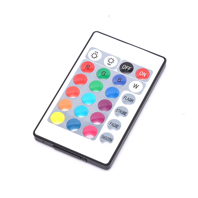 Светодиодный RGB-контроллер 24-кнопочный ИК-пульт дистанционного управления Dc12V диммерный блок управления для светодиодной ленты