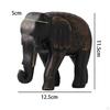Скульптура животного, коллекционная фен-шуй, украшение для дома, статуя слона из смолы, настольная фигурка для