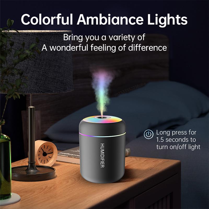 Мини увлажнитель воздуха аромадиффузор для эфирных масел для дома USB автомобильный увлажнитель воздуха генератор тумана ароматерапевтический диффузор со светодиодной подсветкой