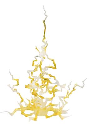 НАРОДЫ ТАМАШИИ Tamashii ЭФФЕКТ ГРОМА Желтая окрашенная подвижная фигура Вер. Немасштабируемый АБС и ПВХ