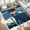 Custom Name Personalized Detective Conan Print Carpet, Versatile Home Decor Rug, for Playroom, Apartment, Balcony, Entryway, Hallway Gift