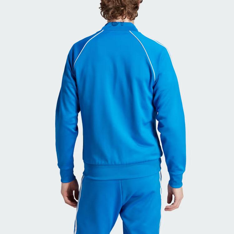 adidas Originals Adicolor Classics SST Спортивная куртка Мужская Синяя птица Белый IL2493