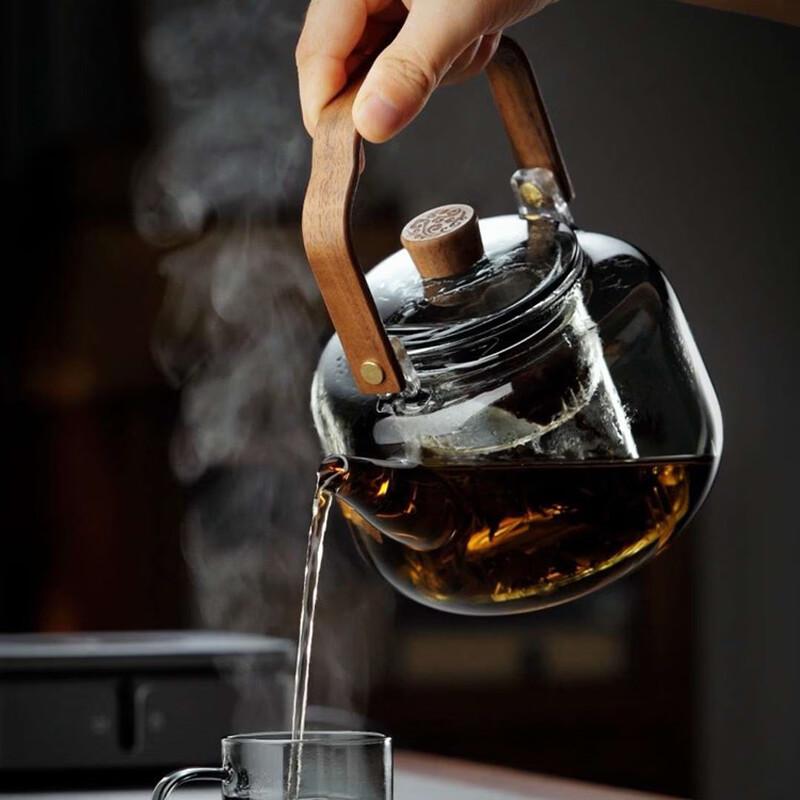 Hanyou High Borosilicate Steaming & Cooking Teapot