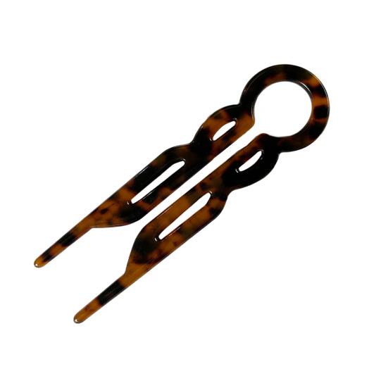 U-образная ацетатная заколка для волос, легкая, нескользящая, длинная, густая, шпилька для волос, французский пучок, аксессуары для волос для женщин и девочек