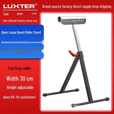LUXTER Качалки Большой Кронштейн для Доски Насадка для Настольной Пилы - Управляемый Одним Человеком Роликовый Соединитель А-образной Рамы
