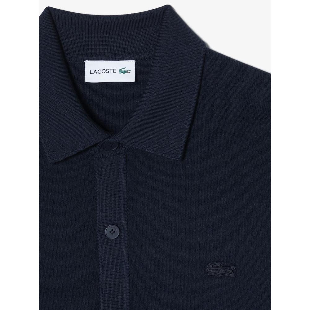 Lacoste Men S Shirt Collar Cardigan Ah090e 54n 166 q2nAh090e 54n166