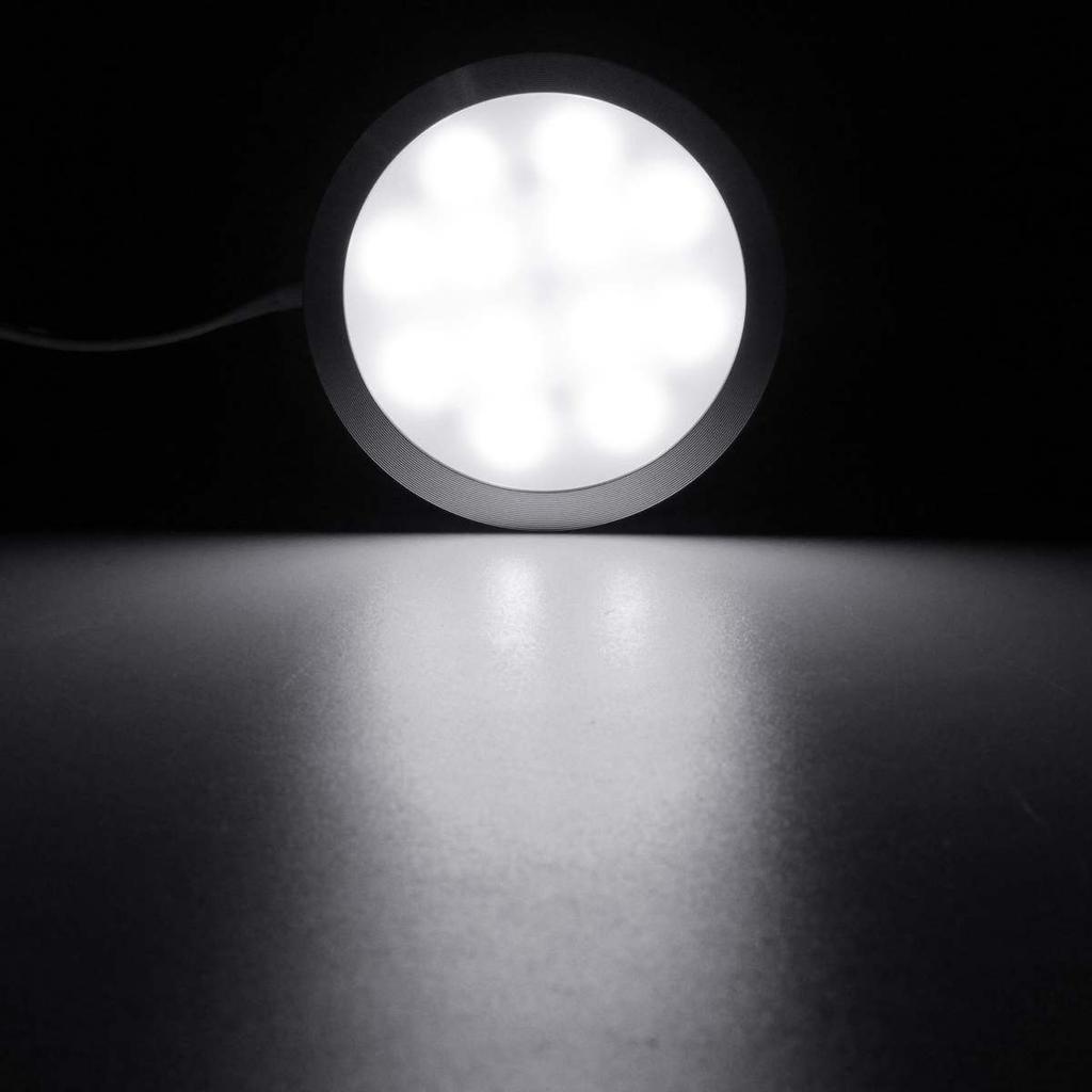 12 В светодиодный встраиваемый светильник для каравана, внутреннее освещение крыши, потолочный светильник, лампа для шкафа для кемпера, автофургона, прицепа, лодки, фургона