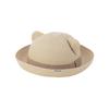 Comme Ca Ism Моющаяся плетеная шляпа с натуральными ушками, 23-70RK04-205, 48-50см,