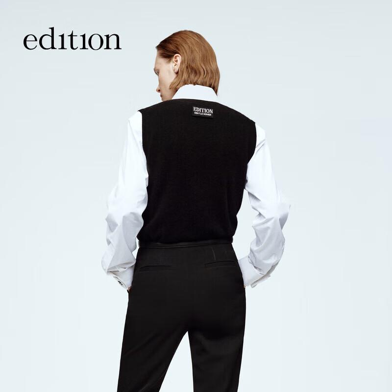 Эксклюзивный вязаный жилет из пуха яка