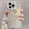 Rose Suitable for Apple 15 Mobile Phone Case Iphone14pro Color Silver Matte 13 All Inclusive Xs Advanced Design Sense
