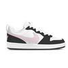 Nike Кроссовки Court Borough Black Pink Meow Низкие Скейтбордические Женские Розово-Черные Dv5456-111(Команда1121-)