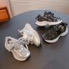 Женские кроссовки-папы 2025 новинка цыганские стразы зарубежный стиль детские осенне-зимние спортивные дышащие женские туфли