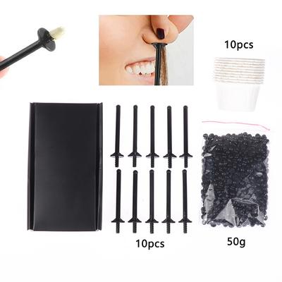 Безболезненное удаление волос в носу Воск Воск для носа Очистка ноздрей Депиляция Безбумажный воск Чистка волос Воск и женский набор для носа