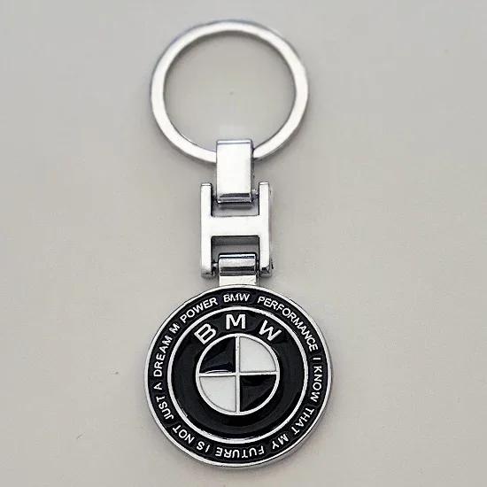 Автомобильная наклейка 2024 50-летний юбилей Новый логотип Эмблема BMW Роскошный брелок для ключей автомобиля Для BMW X1 X2 X3 X4 X5 X6 3 5 Серии M2 M3 M4 M5 M6 M7